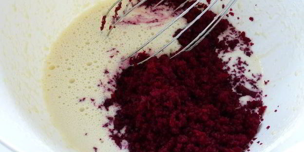 финские сочные свекольные маффины