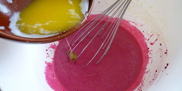 финские сочные свекольные маффины