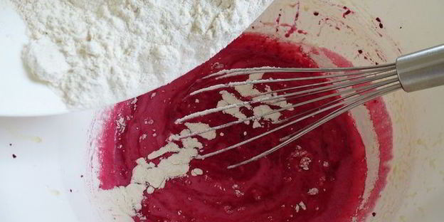 финские сочные свекольные маффины