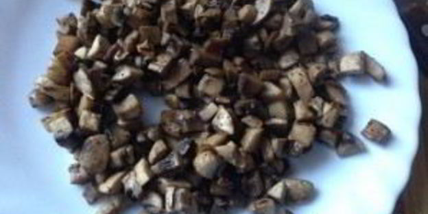 грибные маффины с сыром и зеленью