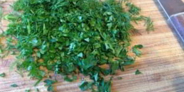 грибные маффины с сыром и зеленью