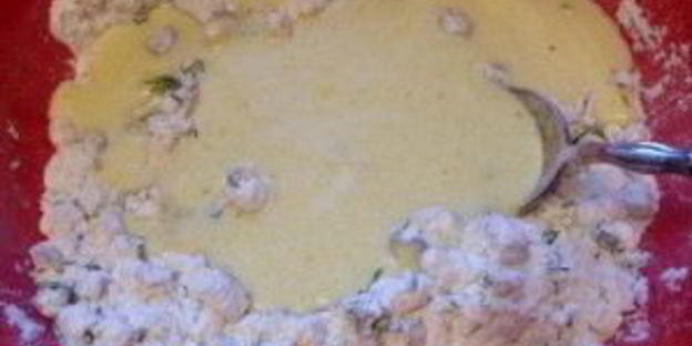 грибные маффины с сыром и зеленью