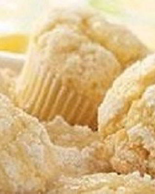 Лимонные маффины с хрустящей крошкой