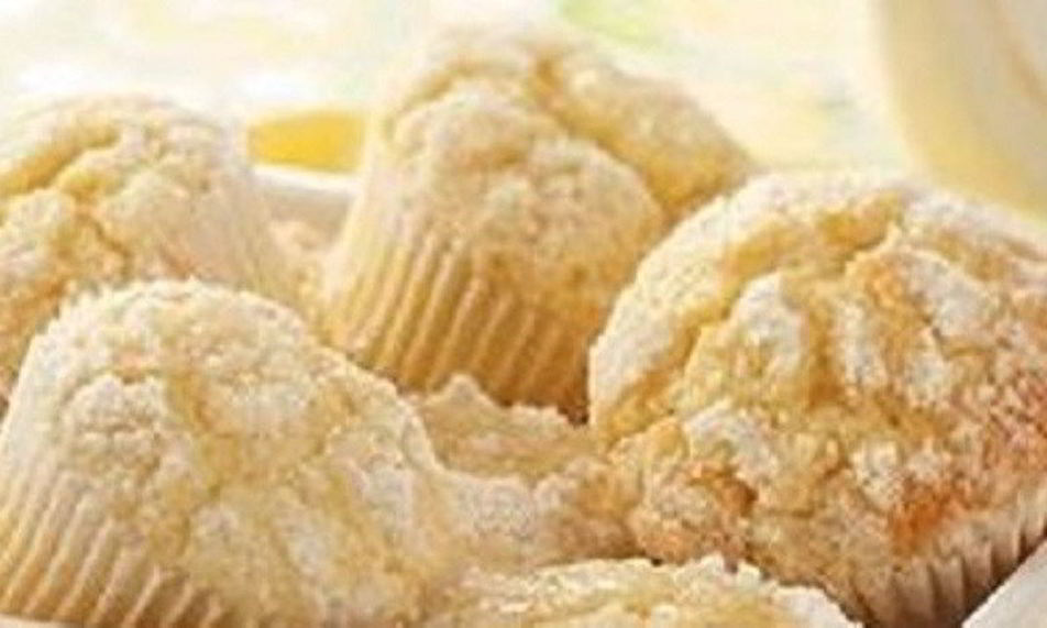 Рецепт лимонных маффинов с хрустящей крошкой