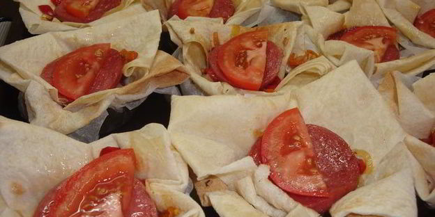 маффины из лаваша