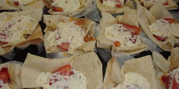 маффины из лаваша