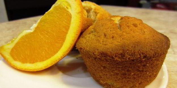 маффины с апельсинами