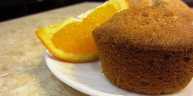 маффины с апельсинами