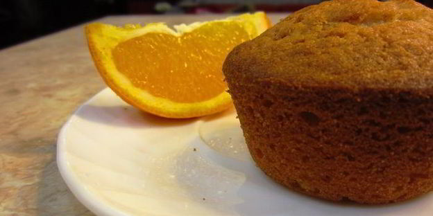 маффины с апельсинами