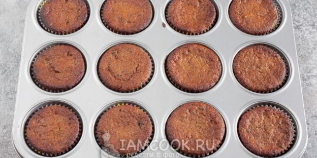 маффины с черникой