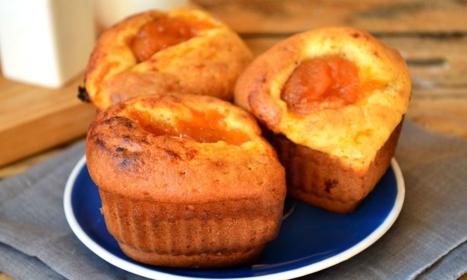 Рецепт маффинов с джемом