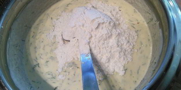 маффины с фетой и зеленью