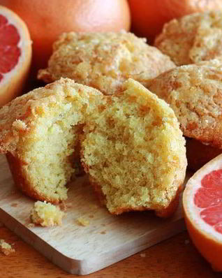 Маффины с грейпфрутом