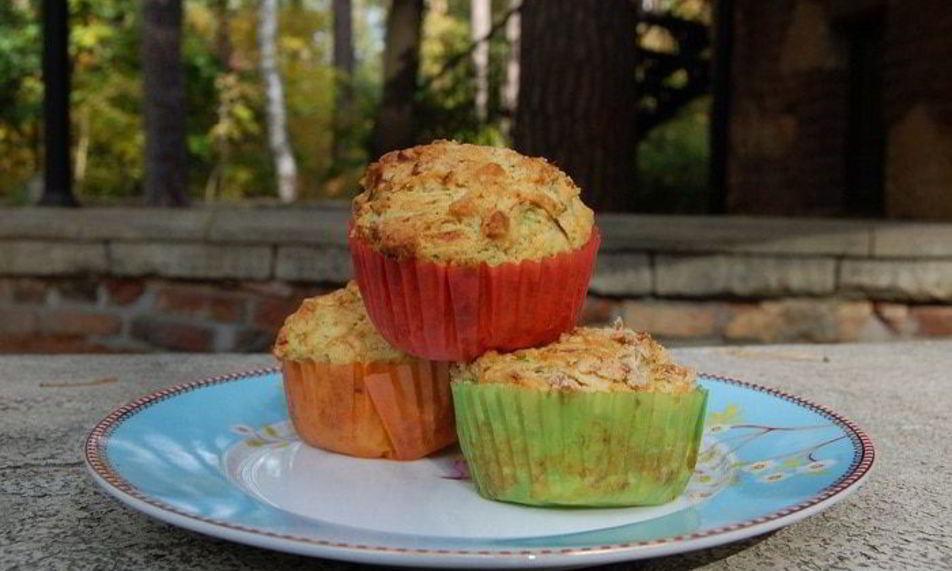 Рецепт маффинов с кабачком, кардамоном и лаймом