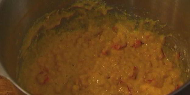 маффины с кукурузой и красным перцем