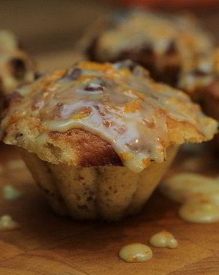 Маффины с курагой и орехами пекан