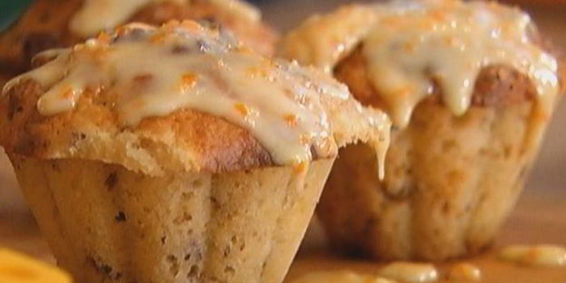 маффины с курагой и орехами пекан