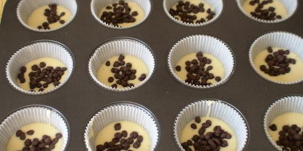 маффины с лимонной ноткой и шоколадными каплями