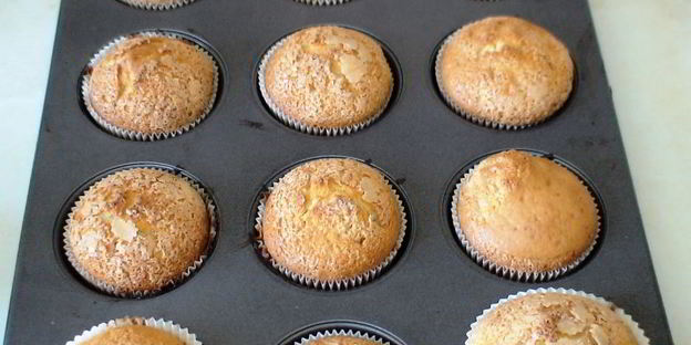 маффины с лимонной ноткой и шоколадными каплями