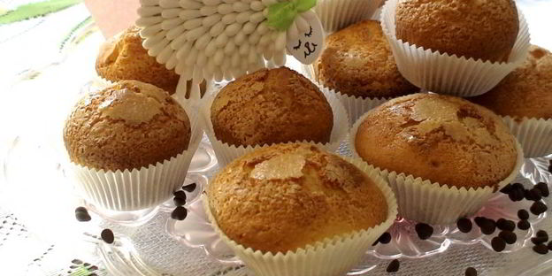 маффины с лимонной ноткой и шоколадными каплями