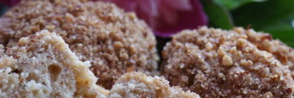 Маффины с ревенем