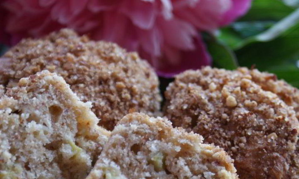 Рецепт маффинов с ревенем