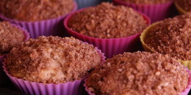 маффины с ревенем