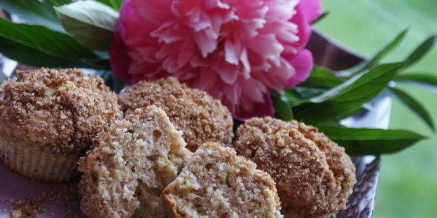 маффины с ревенем