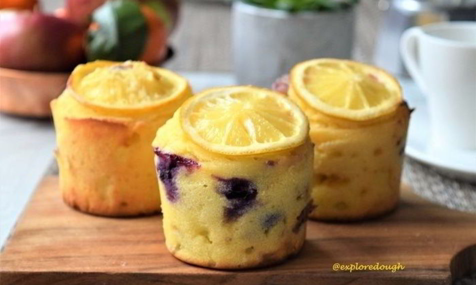 Рецепт маффинов с рикоттой и голубикой