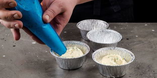 маффины с сыром и шпинатом