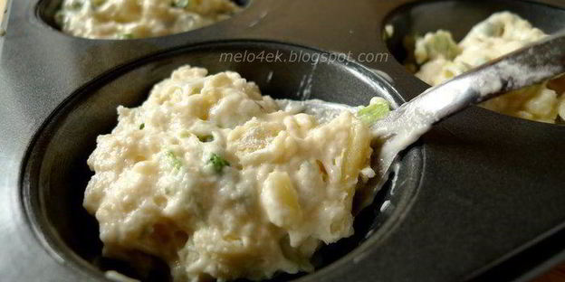 маффины с сыром и зеленью