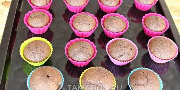 маффины шоколадные нежные