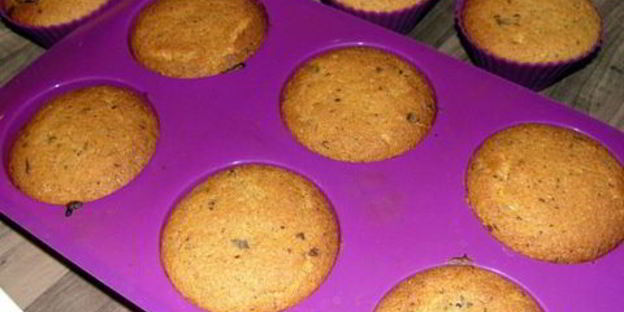 миндально-шоколадные маффины