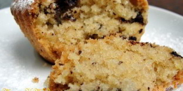 миндально-шоколадные маффины