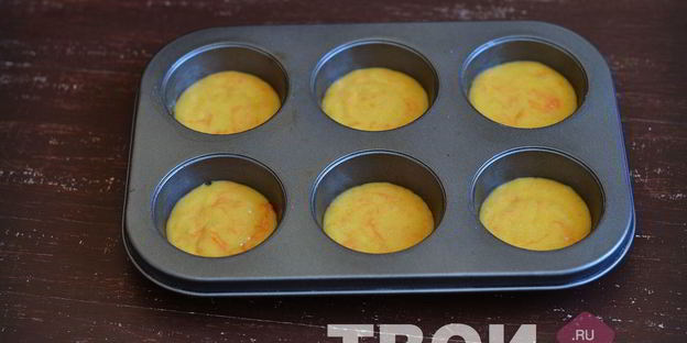 морковно-апельсиновые маффины