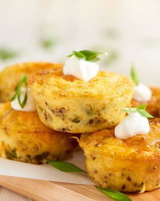 Омлетные маффины