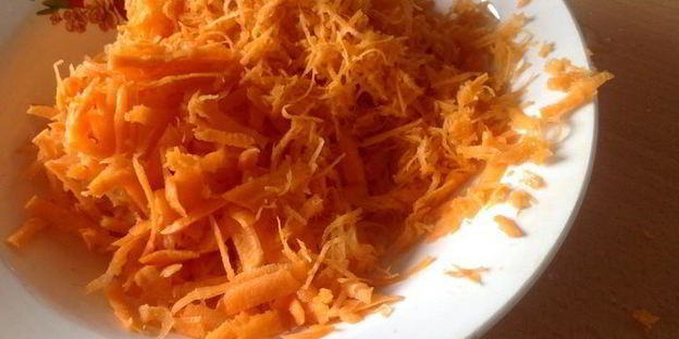 постные морковные маффины