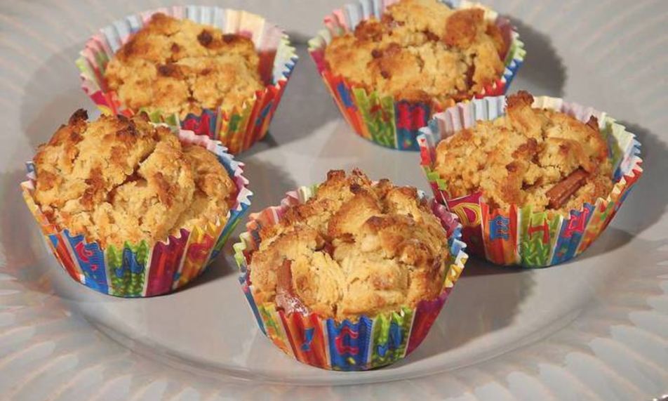 Рецепт шоколадна-арахисовых маффины