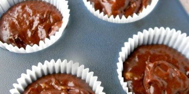 шоколадно-банановые маффины