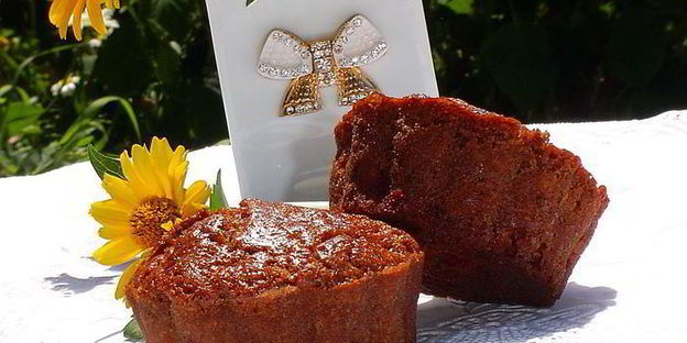 шоколадно-малиновые маффины