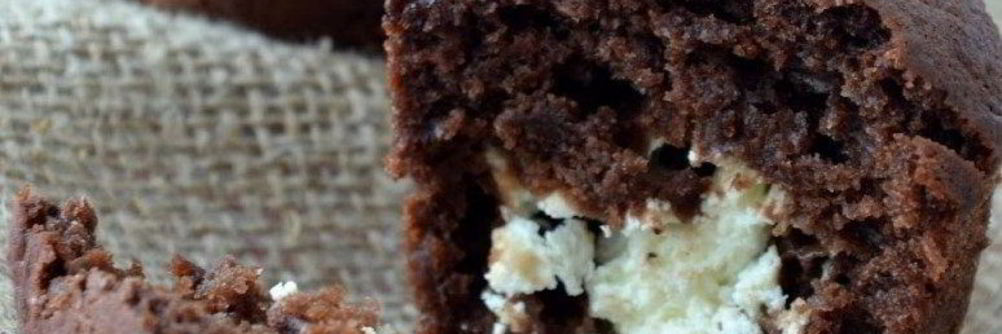 Шоколадные маффины на кефире