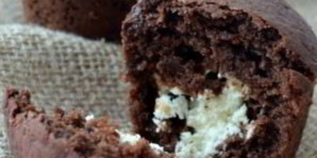 шоколадные маффины на кефире