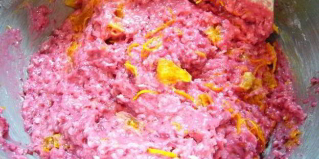 свекольно-ореховые маффины