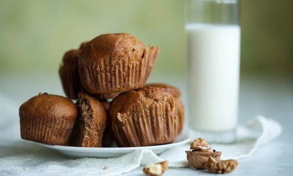 Рецепт тыквенных маффинов с грецкими орехами