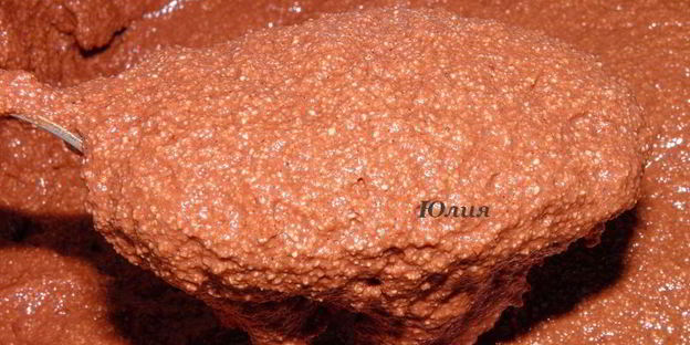 быстрый шоколадный манник