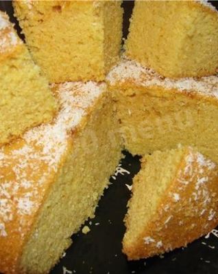 Классический манник на молоке