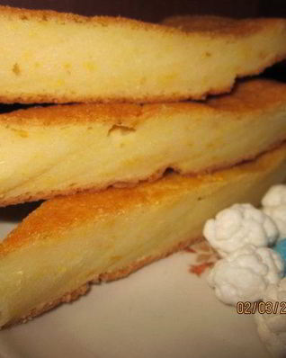 Кукурузно-апельсиновый манник