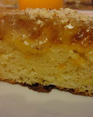 Манник апельсиновый с цитрусовой помадкой