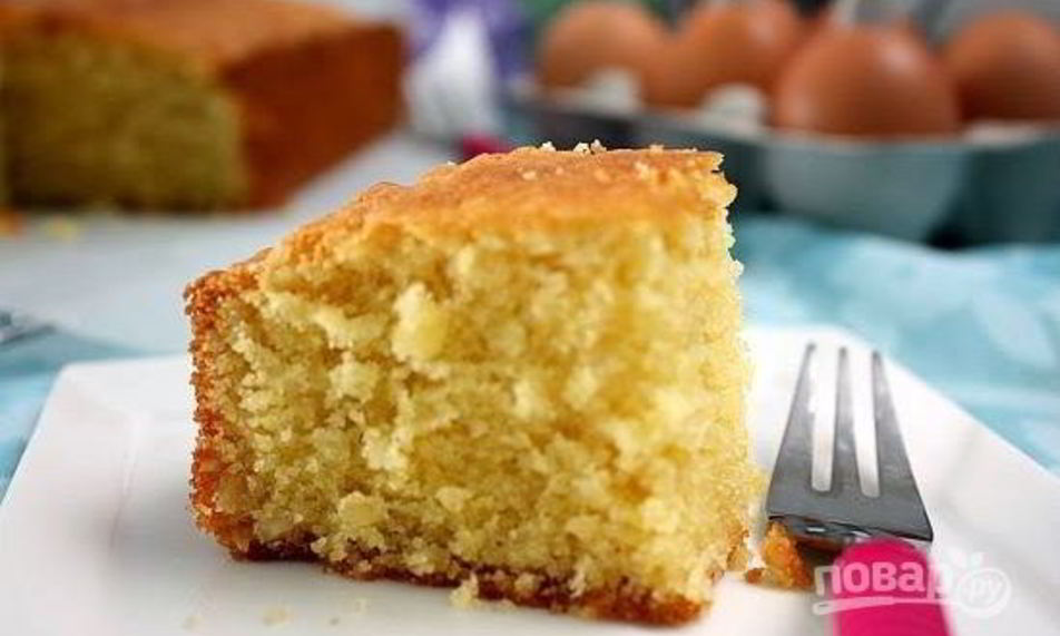 Рецепт манника без кефира