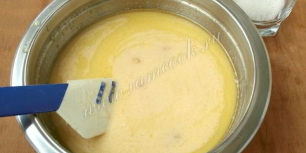 манник без яиц на воде